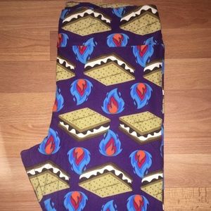 LuLaRoe s’mores leggings